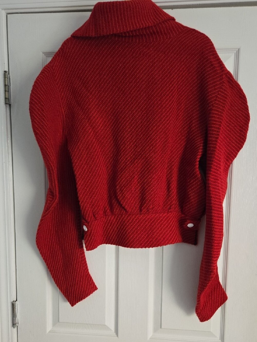 A.W.A.K.E. MODE Rib Knit Button Sweater - Picture 3 of 7